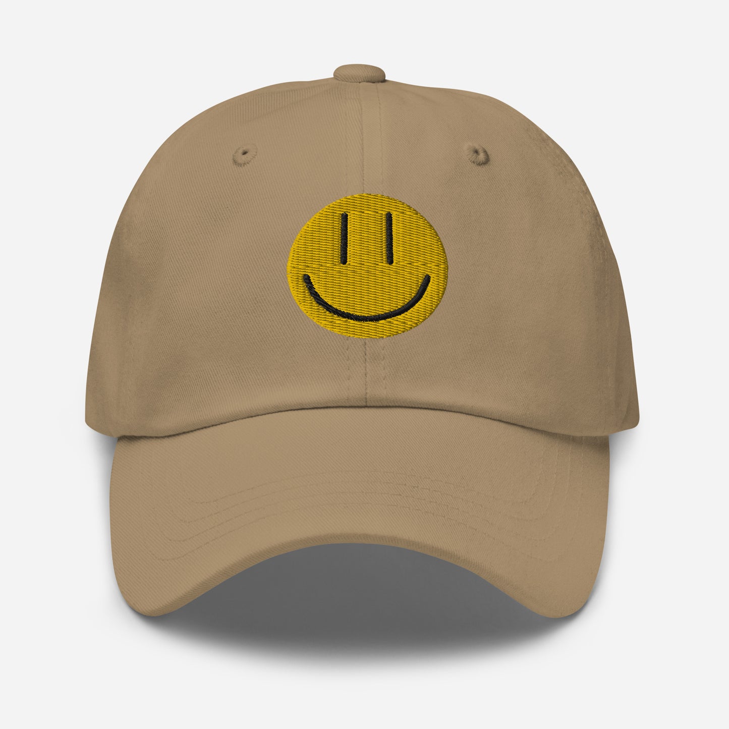 Dad hat smile