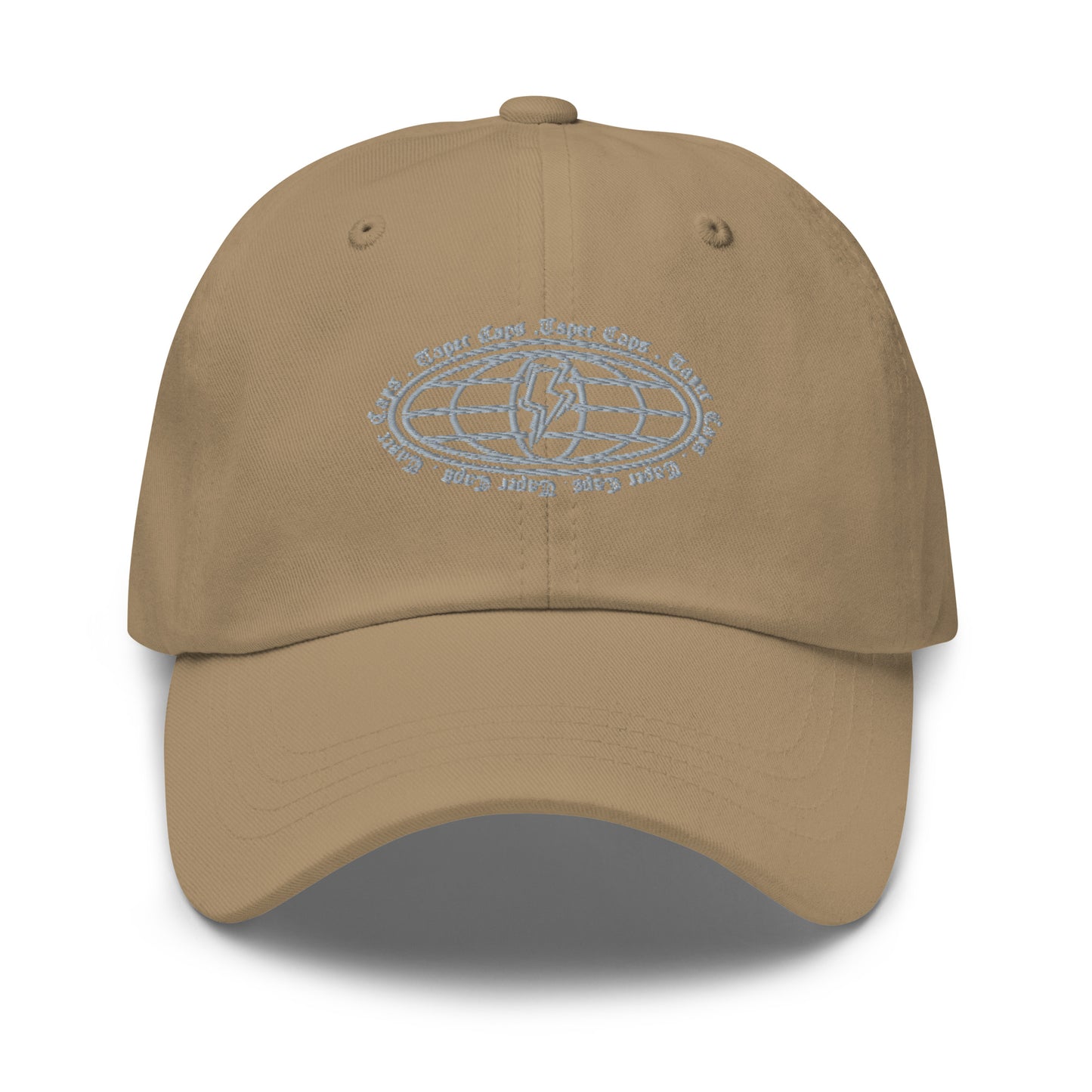 Dad hat Oval Earth silver Embroidery