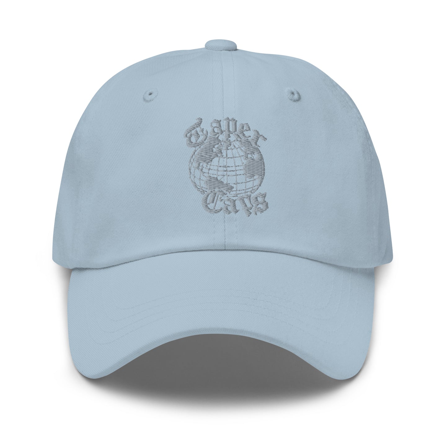 Dad hat Taper World Silver Embroidery