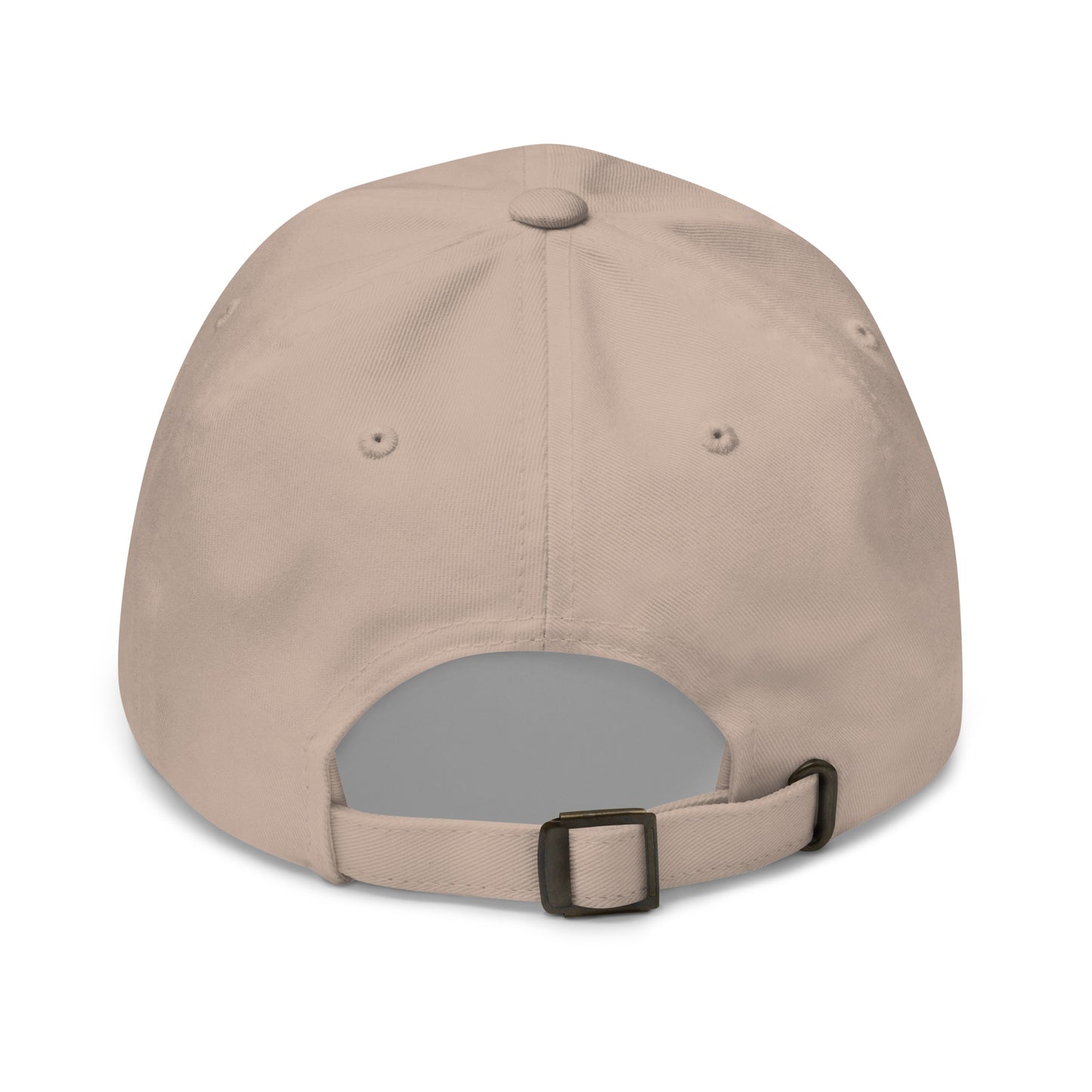 Dad hat Taper Caps White Embroidery