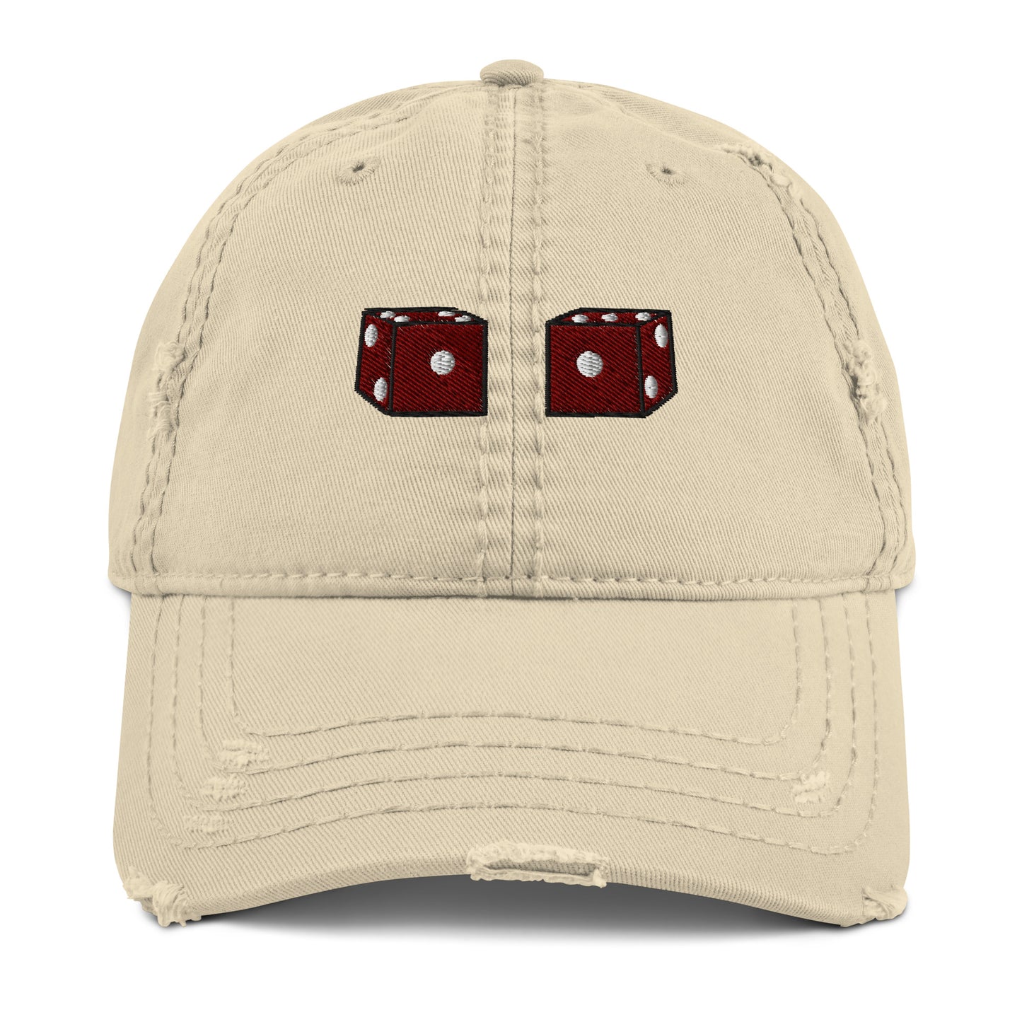 Distressed Dad Hat Dice