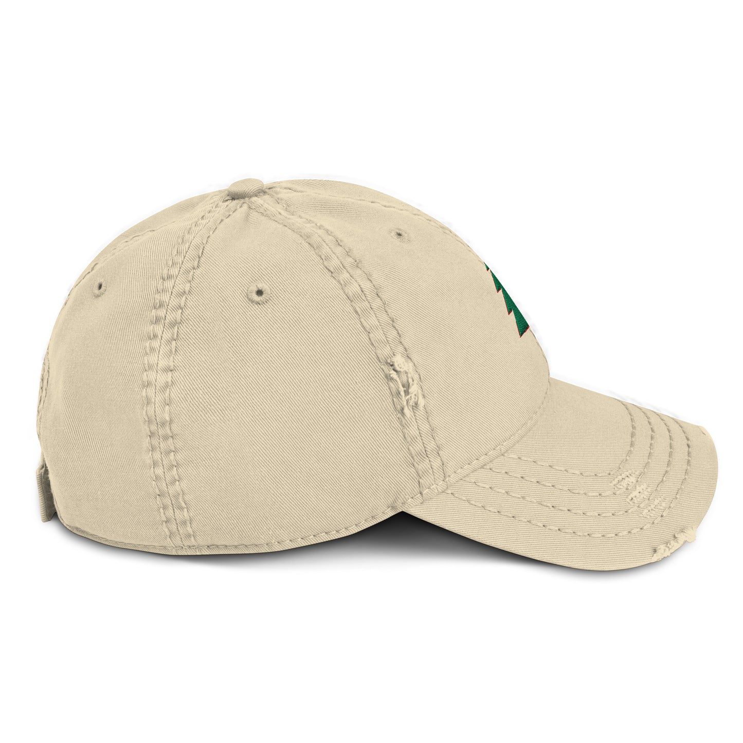 Distressed Dad Hat Pine Tree