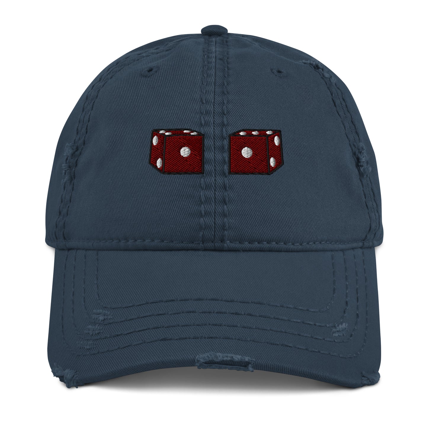 Distressed Dad Hat Dice