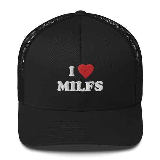 Trucker Cap I ♡ Milfs