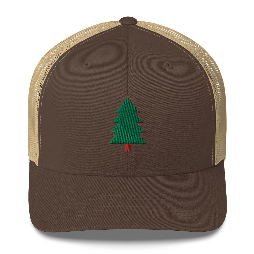 Trucker Cap Pine Tree