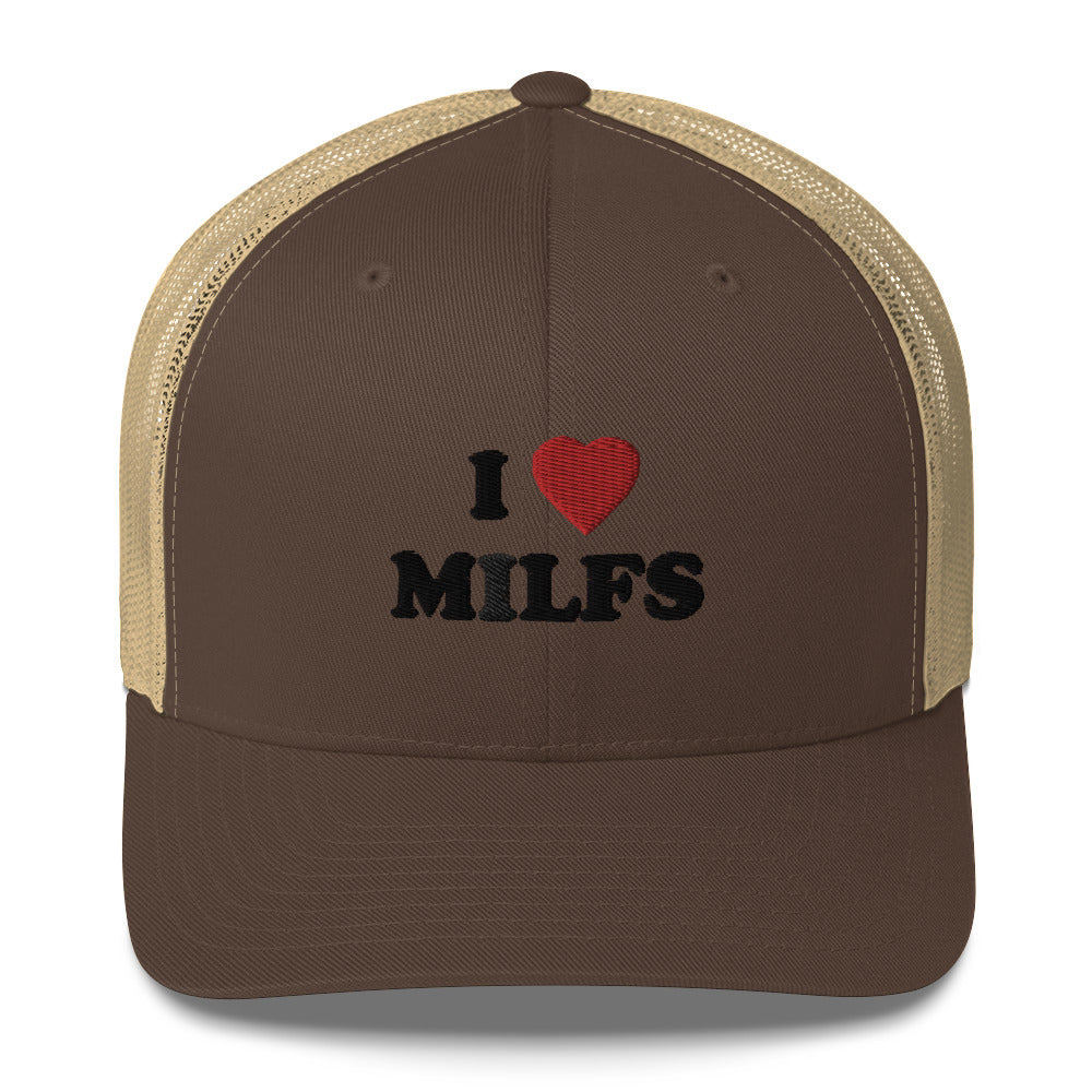 Trucker Cap I ♡ Milfs