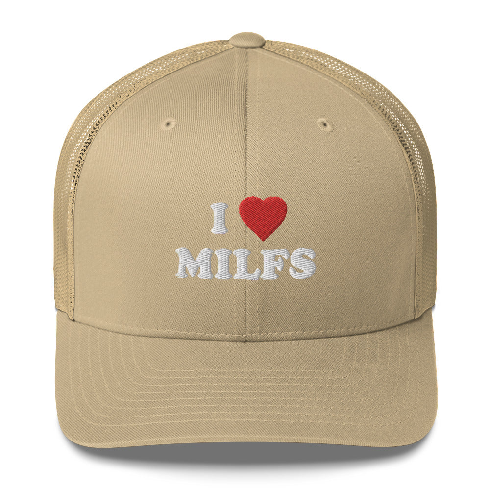 Trucker Cap I ♡ Milfs