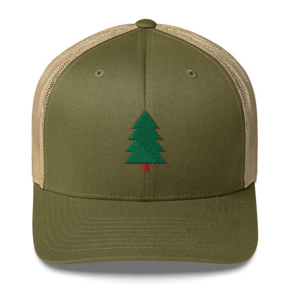 Trucker Cap Pine Tree