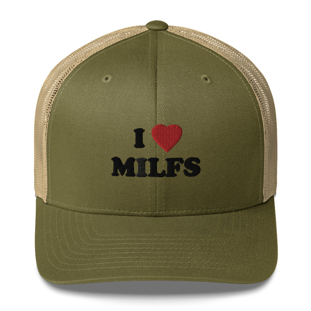 Trucker Cap I ♡ Milfs