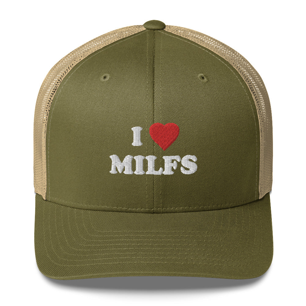 Trucker Cap I ♡ Milfs