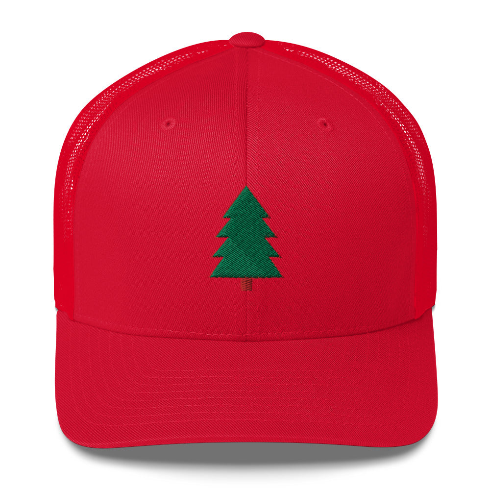 Trucker Cap Pine Tree