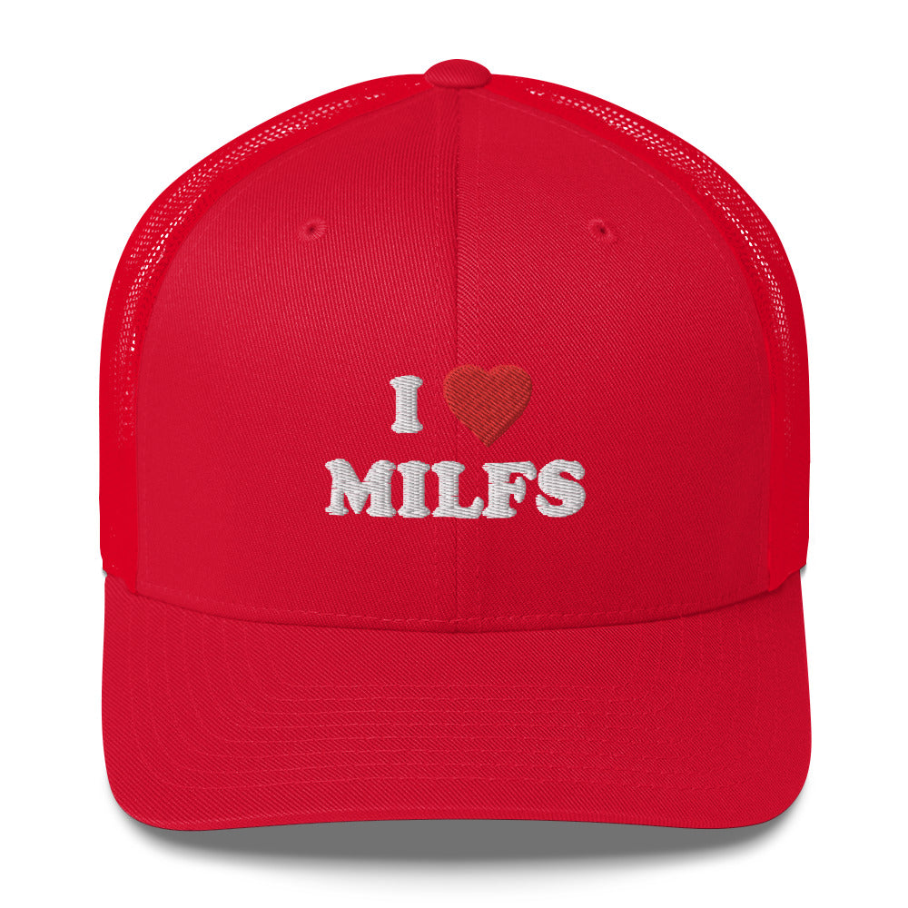 Trucker Cap I ♡ Milfs