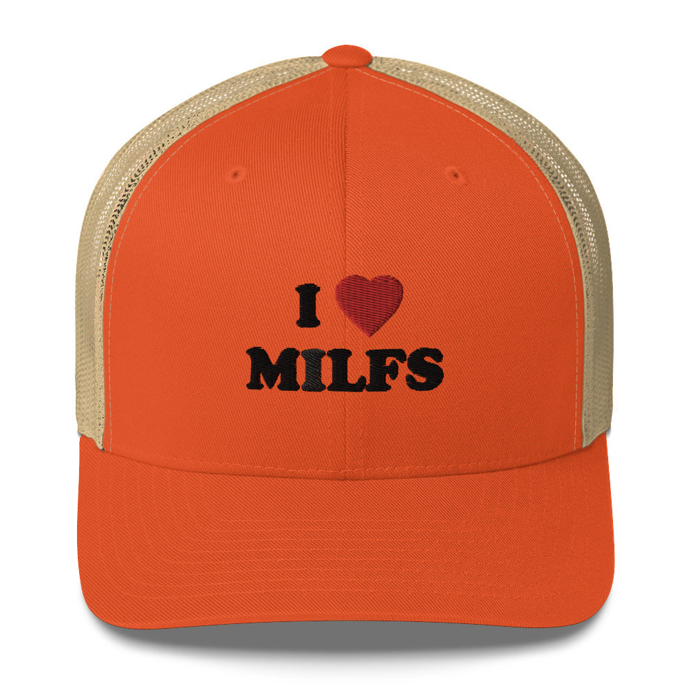 Trucker Cap I ♡ Milfs