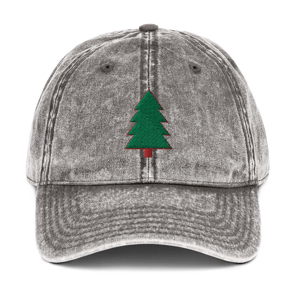 Vintage Cap Pine Tree