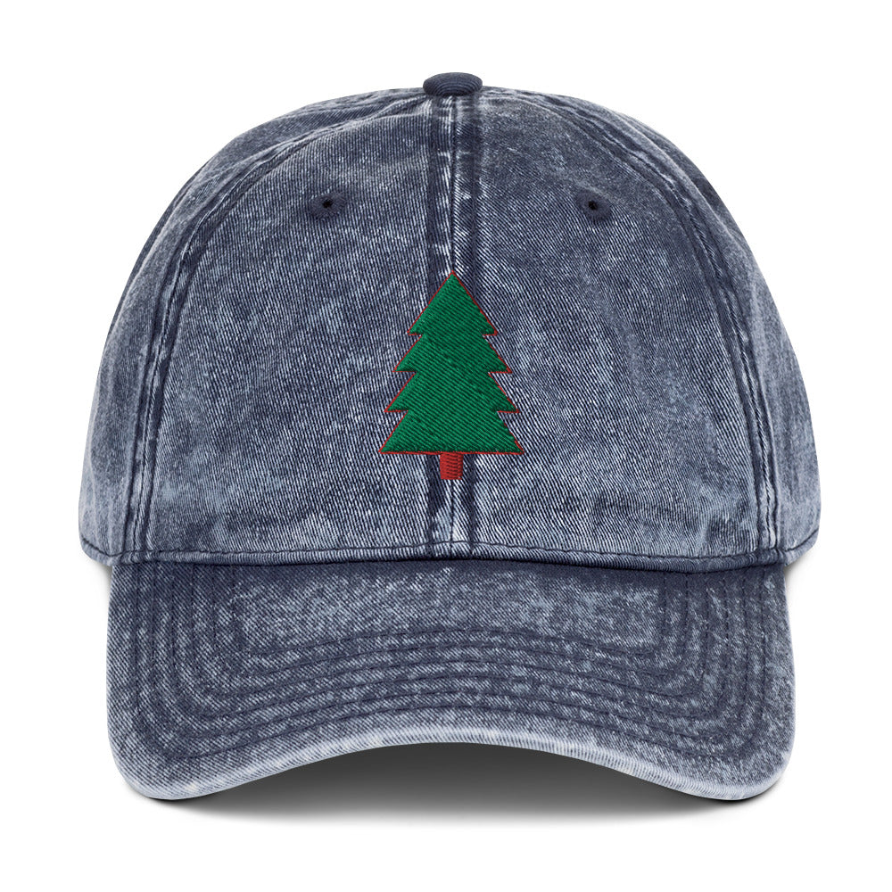 Vintage Cap Pine Tree